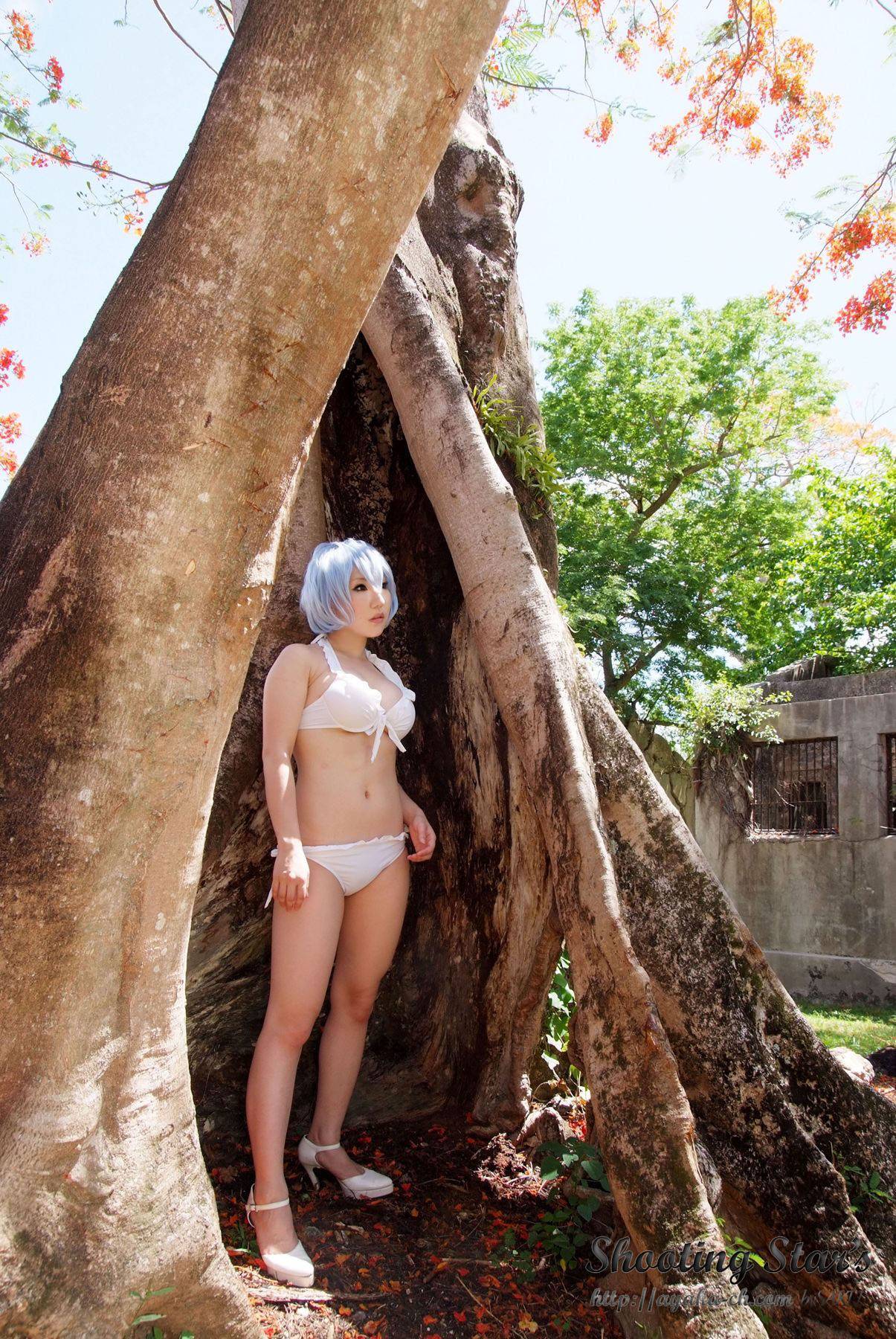 [Cosplay] 2013.03.26 Evangelion - Big Tits Rei Ayanami 1